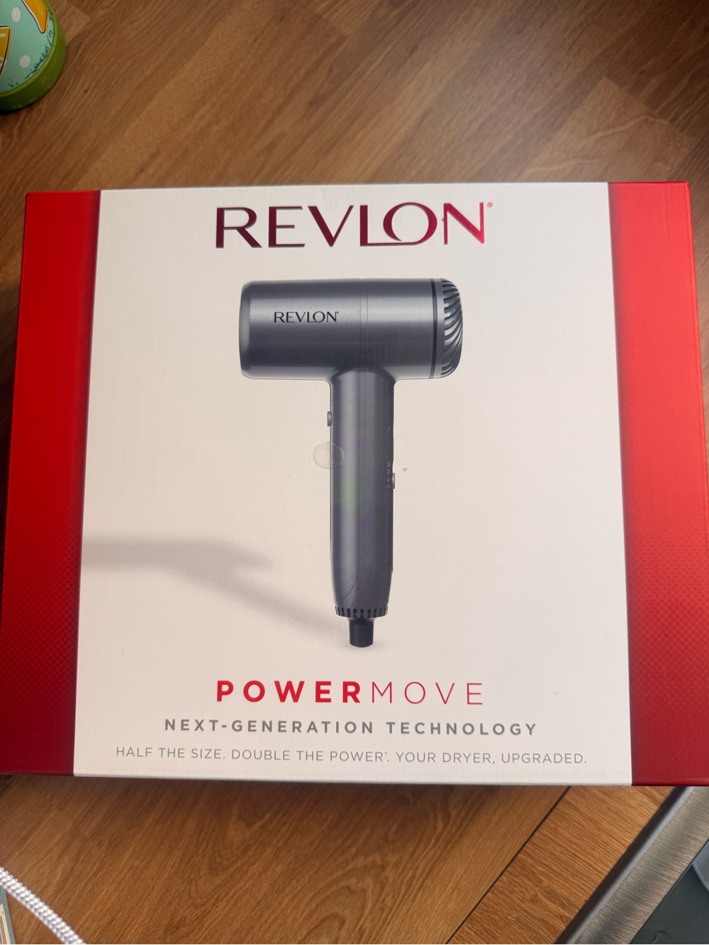 Revlon PowerMove Compact Hair Dryer - Black and Silver
